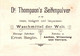Delcampe - 5  Cartes Dr. Thompson's  Seifenpulver  Schutzmarke Schwan De Zwaan  Fabriken In Aachen,Wittenberg,& Verviers - Otros & Sin Clasificación