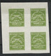 INDIA CHARKHARI State 1930 Michel 18 As 4-block MNH - Charkhari