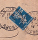 SEMEUSE PERFORE / PERFIN - 1914 - ENVELOPPE De La MUTUELLE DE FRANCE ET DES COLONIES De LYON => GENEVE (SUISSE) - Otros & Sin Clasificación