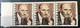 LUXEMBOURG 2001 MNH STAMP ON ERROR ANDRE GIDE BACK SIDE PRINT ERROR - Errors & Oddities