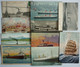 LOT 10 STEAMERS , OLD POSTCARDS - Paquebots