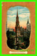 NEW YORK CITY, NY - ST PAUL'S CHAPEL - TRAVEL IN 1910 - 3/4 BACK - - Churches