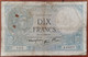 Billet 10 Francs MINERVE 9 - 1 - 1941 France B.83475 - 10 F 1916-1942 ''Minerve''