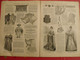 4 Revues La Mode Illustrée, Journal De La Famille.  N° 29,30,32,33 De 1900. Couverture En Couleur. Jolies Gravures - Fashion