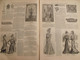 Delcampe - 4 Revues La Mode Illustrée, Journal De La Famille.  N° 33,34,36,37 De 1899. Couverture En Couleur. Jolies Gravures - Moda