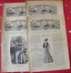 4 Revues La Mode Illustrée, Journal De La Famille.  N° 1,3,4,5 De 1899. Couverture En Couleur. Jolies Gravures - Fashion