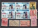 M - Set Perforés Belgique - All Différent - Perforated - Geperforeed - Perforierte Briefmarken - Selos Perfurados - Zonder Classificatie
