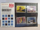 ( B-01 ) Modern University Buildings - Universal Mail Stamps