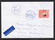 Finland: Airmail Cover To Spain, 1 Stamp, Postage Due, Taxed, Cancel & Label Viking Line Ferry Ship Mail (traces Of Use) - Covers & Documents