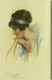 BOMPARD SIGNED 1910s POSTCARD - GLAMOUR WOMAN - 955-4 (BG1328) - Bompard, S.