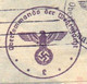Brasil To Germany, 1940, Via LATI, Frankfurt Censor Tape - Cartas & Documentos