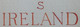 Ireland Sunday Handstruck S/IRELAND In Red Used At The Irish Desk In London, On Letter Bruff To Portman Square - Prephilately