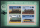 Wales Railway Letter Stamps / Tickets (x6) Vale Of Rheidol GWR 150 Miniature Sheet, Talyllyn Welshpool Llanfair Mumbles - Cinderellas