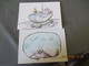 Chat Chats Lot De 12  Carte Illustrateur Edi Ronald Searle - Katten