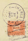 Double Oblitération Charleroy Et Piéton (ferroviaire) Du 31/12/1919 Sur Timbre COB N° 108 - Ohne Zuordnung