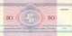 2 Banknoten Je 50 Rubel 2002 UNC Belarus Weissrussland, - Otros – Europa