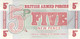 British Armed Forces Five New Pence UNC - British Armed Forces & Special Vouchers