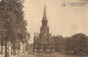 REF4110/ CP-PK Ixelles-Bruxelles L'Eglise Sainte - Croix Animée TRAM à Droite - Elsene - Ixelles