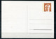 F1070 - BUND - Privatganzsache 40 Pfg. Heinemann, Höchst '75 THEMABELGA (Expo '58 U.a.) - Privé Postkaarten - Ongebruikt