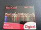 CURACAO  DIGICEL FLEX CARD  NAF 10,-  CITY VIEUW    DATE 16/12/2014   VERY FINE USED CARD        ** 5292AA** - Antilles (Netherlands)