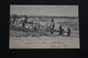 CARTOLINA ROMAGNA RIMINI CATTOLICA UN SALUTO DALLA SPIAGGIA INCANTATA ANIMATISSIMA VG 1903 - Rimini