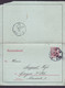 Deutsches Reich Postal Stationery Ganzsache Entier Germania Kartenbrief LEIPZIG 1902 August HESS SPEYER A. Rhein (Arr.) - Altri & Non Classificati