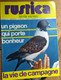 Rustica_N°120_16 Avril 1972_un Pigeon Qui Porte Bonheur_la De Campagne - Jardinería
