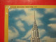 J1-America USA United States-Postcard- Chrysler Building, New York City - Chrysler Building