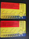 NETHERLANDS  CHIPCARD SERIE RET/ COMBI/WIJK /TRAIN    NO;CRD 002.01-002.02  MINT CARD    ** 5297** - Sin Clasificación