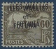 France Wallis & Futuna N°7a (  ) Sans Gomme Double Surcharge TTB Signé Calves - Timbres-taxe