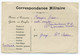 WW1 CP Correspondance Militaire / Format Inhabituel  168x118  Blanc - Covers & Documents