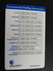 BRITSCH VIRGIN ISLANDS  US $ 20,--  CHIP CARD  Sail Yacht At Sea TEXT ON BACK SIDE  **5321** - Isole Vergini