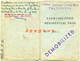 Military Card Residential Pass Polish Army Enclave Camp Falconara Italia 1947 Demobilized - Documents