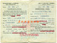 Military Card Residential Pass Polish Army Enclave Camp Falconara Italia 1947 Demobilized - Documents