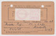 Carte D'abonnement à La Poste Restante Utilisée Référence J.A.920473 Tarif à 15 F 1968 Machine De Guichet Camp - Documents De La Poste