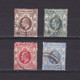 HONG KONG 1907, SG# 91-95, Part Set, King Edward VII, Used - Oblitérés