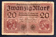 Banconota Germania 1918 - 20 Marchi (circolata) - 20 Mark