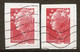 2008 Marianne De Beaujard N°4197 - 2 Superbes Variétés PH - Used Stamps