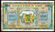 Morocco, 100 Francs,1.3.44,P-27s,as Scan - Morocco