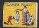 France  Vignette  "  Lampe Faust " " Filament Métallique Incassable "   Neuf    Ab/ 2ème Choix   - Electricidad