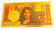 ★  BILLET POLYMER " OR " AVEC COULEURS DU 50000 FRANCS MOLIERE ★ - 1955-1959 Sovraccarichi In Nuovi Franchi