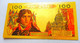 ★  BILLET POLYMER " OR " AVEC COULEURS DU 100 NOUVEAUX FRANCS NAPOLEON BONAPARTE ★ - 100 NF 1959-1964 ''Bonaparte''