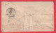 VALENTINE LOVE LETTER NEW YORK USA 1861 ST ETIENNE LOIRE PP ENCADRE ROUGE - …-1845 Prephilately