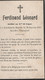 ABL, Ferdinand Léonard , Né à Forchies La Marche Le 13 Janvier 1893 Décédé à Weykmael , Soldat Du 5e De Ligne - Obituary Notices