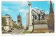 WISCONSIN AVENUE - Milwaukee, Wisconsin - Looking East From The War Monument - Pub. Scofield Souvenir  Co. - Milwaukee