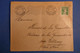 R11 SUISSE BELLE LETTRE TIMBRE PERFORATED 1914 BASEL A VILLENY+ PERFORé CREDIT LYONNAIS+ AFFRANCH PLAISANT - Perfin