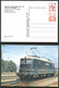 Bund PP121 B2/001 ELEKTRISCHE SCHNELLZUGLOKOMOTIVE E10 1952 1981 NGK 6,00 € - Privé Postkaarten - Ongebruikt