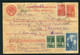 U.R.S.S. - Entier Postal + Compléments En Recommandé De Léningrad Pour Les USA En 1947 ( Pli Central )  - Ref A49 - ...-1949