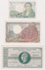 FRANCE, Lot Of 9 Banknotes 1943-1998 - Other & Unclassified