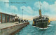 GIBRALTAR   Algeciras Steamer And Pier - Gibraltar